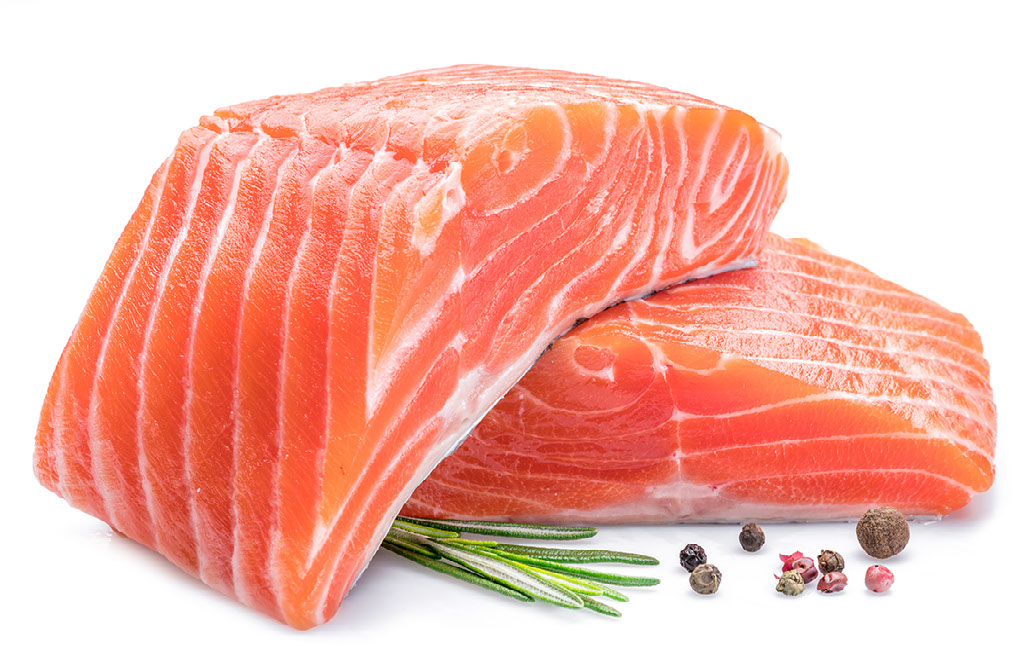 Salmon seafood