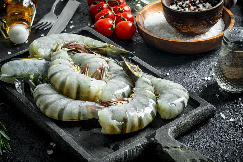 Shrimp seafood