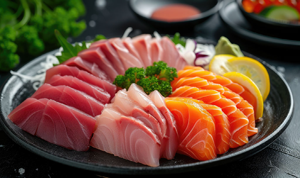 Tuna & Yellowtail seafood